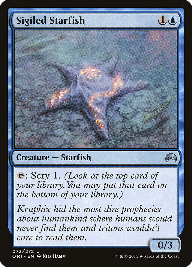 Sigiled Starfish [Magic Origins] | Gamer Loot