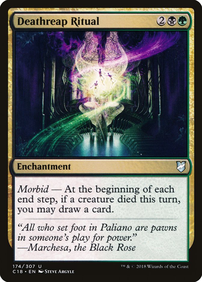 Deathreap Ritual [Commander 2018] | Gamer Loot