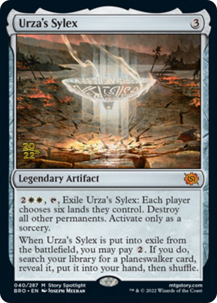 Urza's Sylex [The Brothers' War: Prerelease Promos] | Gamer Loot