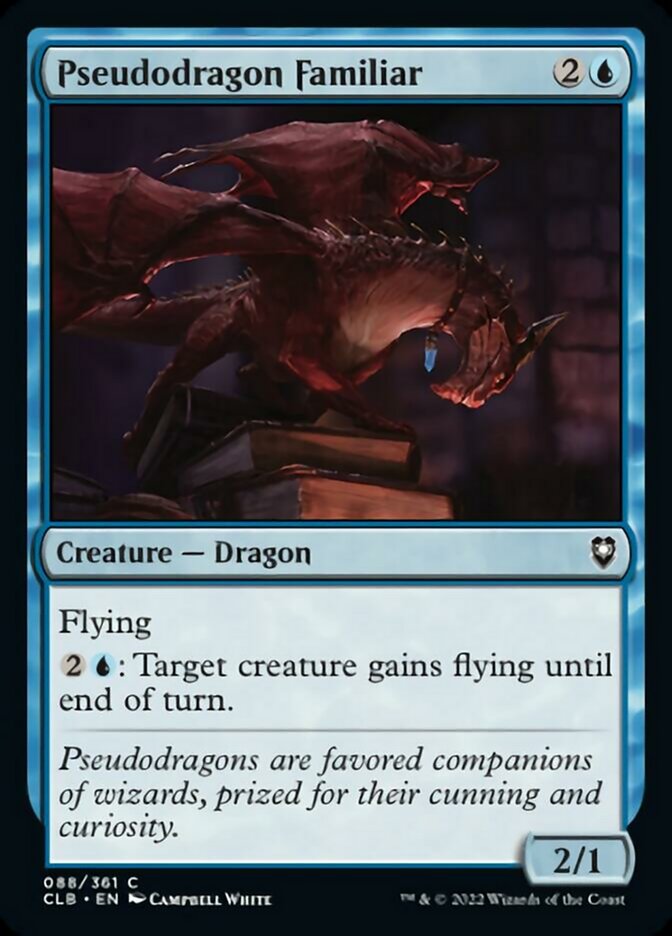 Pseudodragon Familiar [Commander Legends: Battle for Baldur's Gate] | Gamer Loot