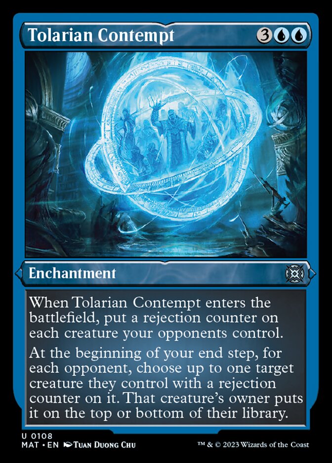 Tolarian Contempt (Foil Etched) [March of the Machine: The Aftermath] | Gamer Loot