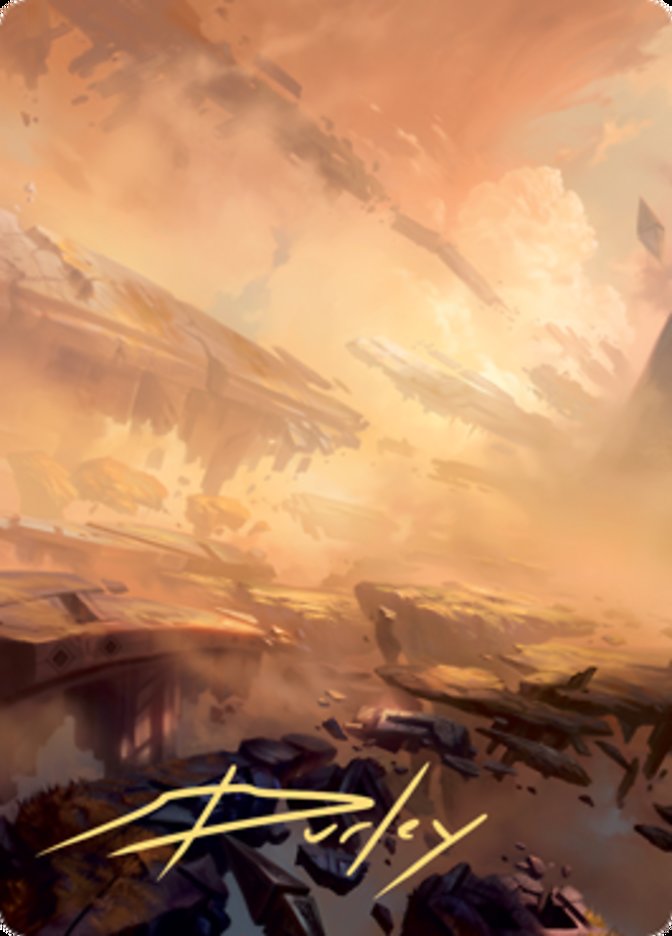 Plains 1 Art Card (Gold-Stamped Signature) [Zendikar Rising Art Series] | Gamer Loot