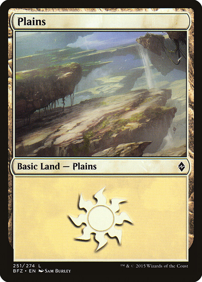 Plains (251a) [Battle for Zendikar] | Gamer Loot