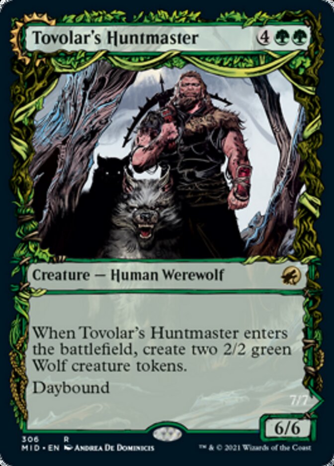 Tovolar's Huntmaster // Tovolar's Packleader (Showcase Equinox) [Innistrad: Midnight Hunt] | Gamer Loot