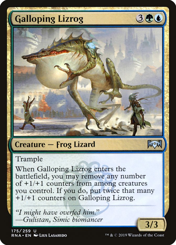 Galloping Lizrog [Ravnica Allegiance] | Gamer Loot