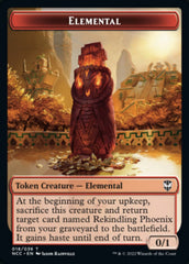 Elemental (018) // Copy Double-sided Token [Streets of New Capenna Commander Tokens] | Gamer Loot