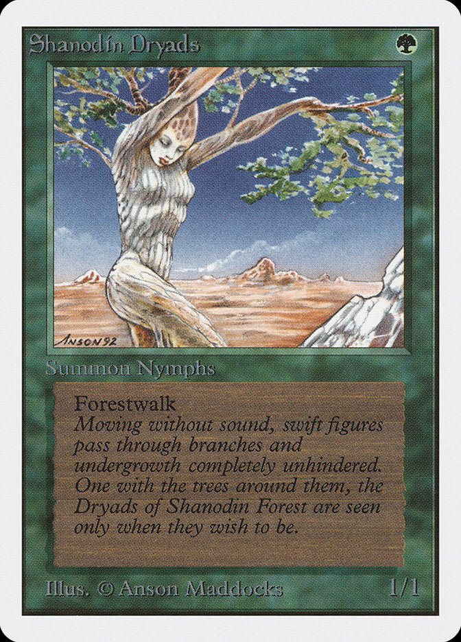 Shanodin Dryads [Unlimited Edition] | Gamer Loot