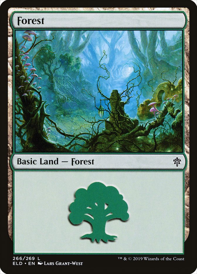 Forest (266) [Throne of Eldraine] | Gamer Loot