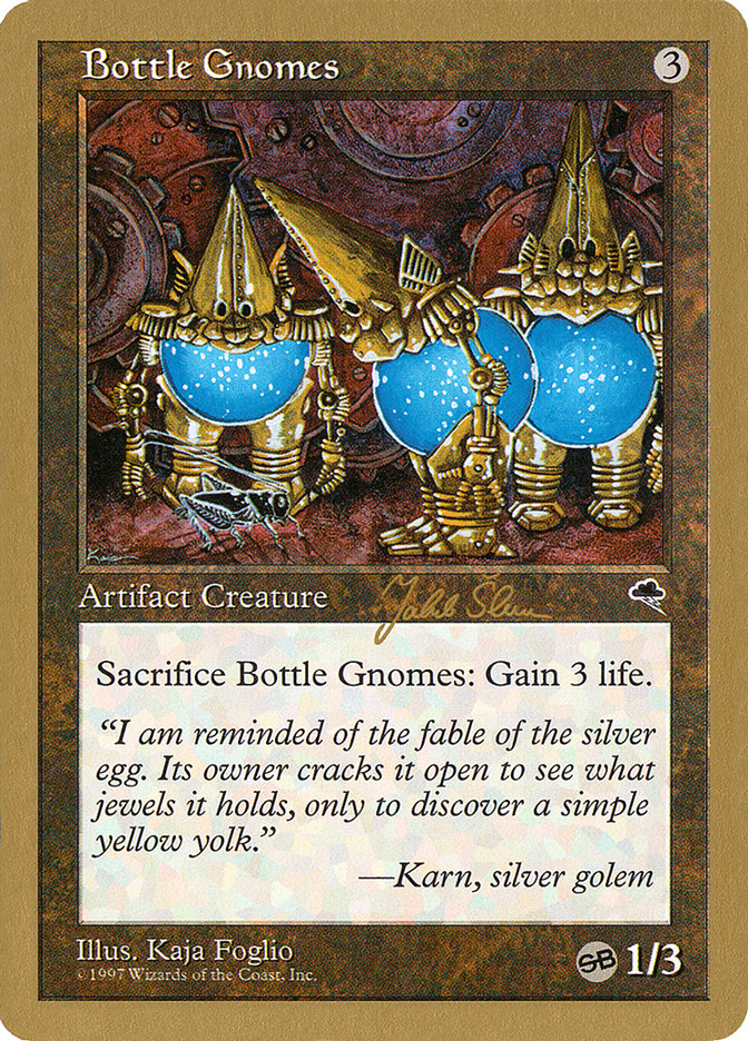 Bottle Gnomes (Jakub Slemr) (SB) [World Championship Decks 1999] | Gamer Loot