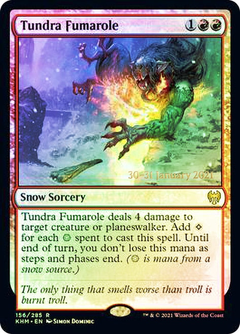 Tundra Fumarole [Kaldheim Prerelease Promos] | Gamer Loot