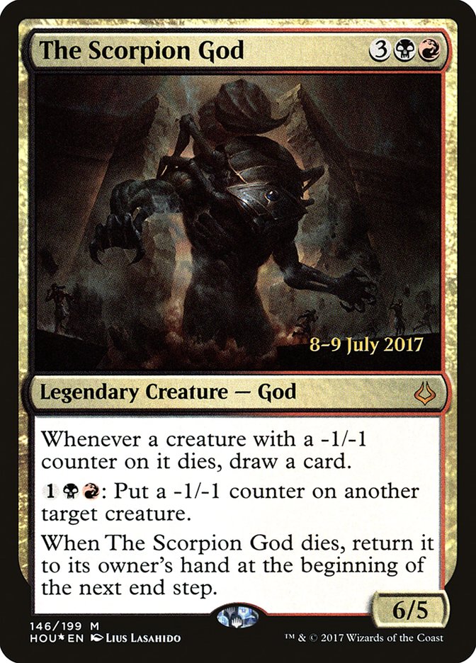 The Scorpion God  [Hour of Devastation Prerelease Promos] | Gamer Loot