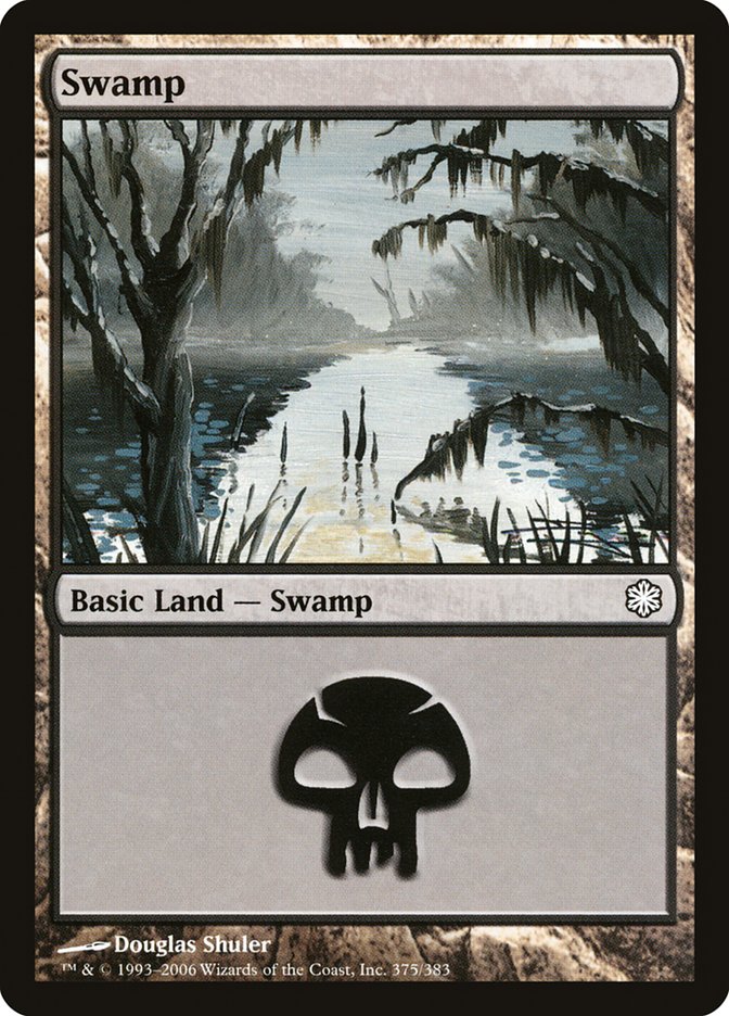 Swamp (375) [Coldsnap Theme Decks] | Gamer Loot