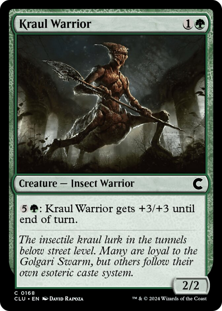 Kraul Warrior [Ravnica: Clue Edition] | Gamer Loot