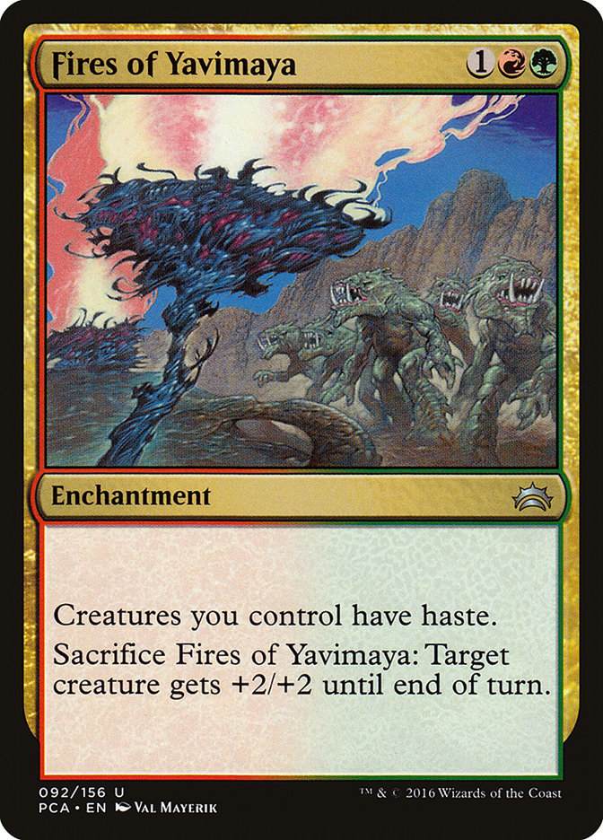 Fires of Yavimaya [Planechase Anthology] | Gamer Loot