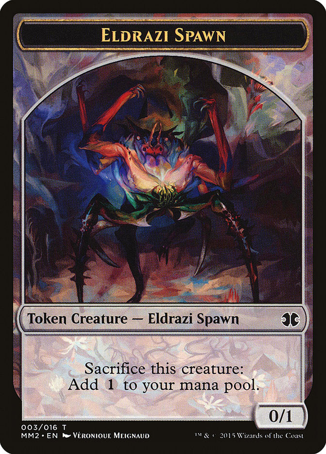 Eldrazi Spawn (003/016) [Modern Masters 2015 Tokens] | Gamer Loot