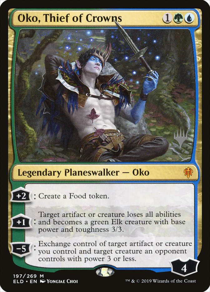 Oko, Thief of Crowns (Promo Pack) [Throne of Eldraine Promos] | Gamer Loot