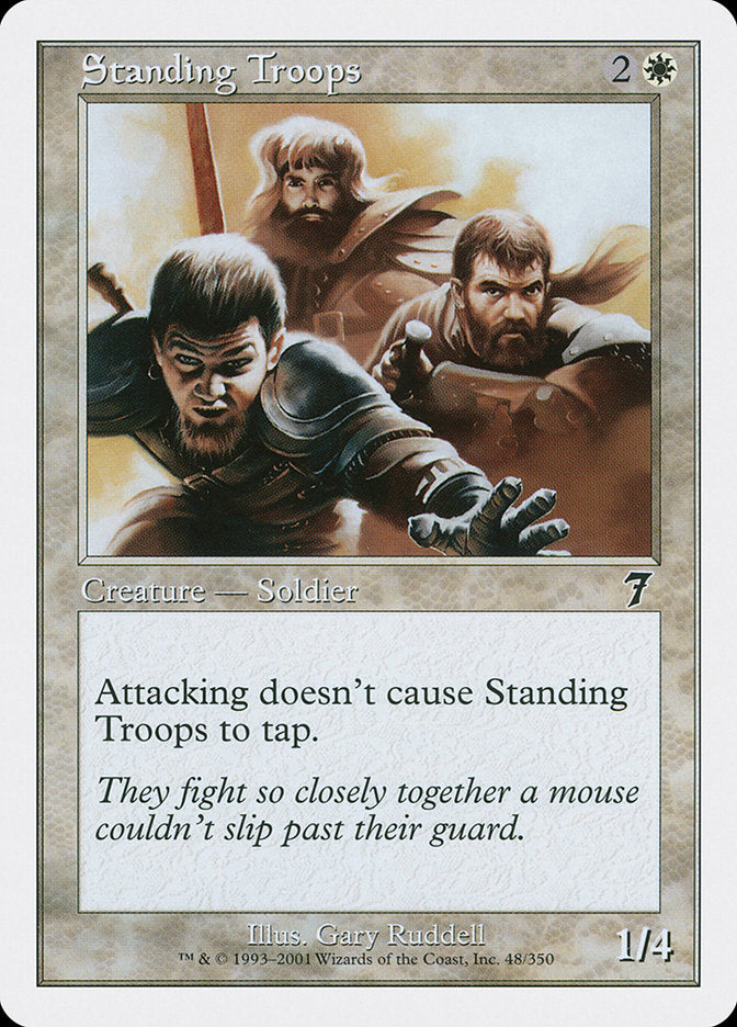 Standing Troops [Seventh Edition] | Gamer Loot