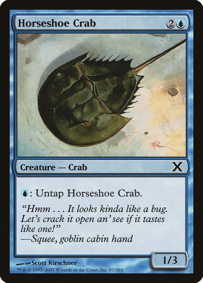 Horseshoe Crab [Tenth Edition] | Gamer Loot