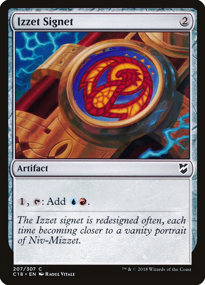 Izzet Signet [Commander 2018] | Gamer Loot