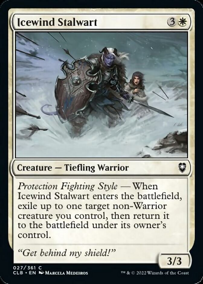 Icewind Stalwart [Commander Legends: Battle for Baldur's Gate] | Gamer Loot