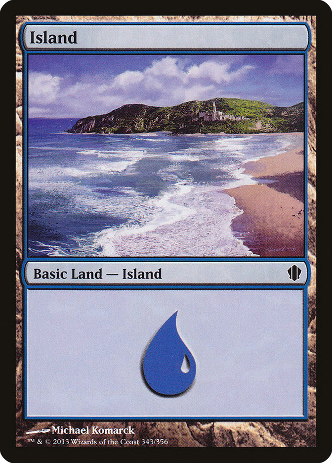Island (343) [Commander 2013] | Gamer Loot