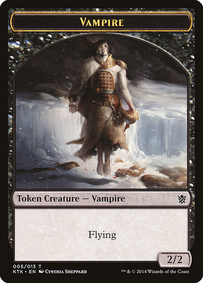 Vampire [Khans of Tarkir Tokens] | Gamer Loot