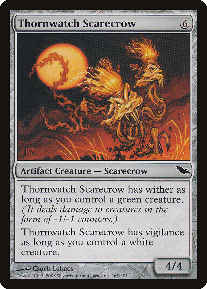 Thornwatch Scarecrow [Shadowmoor] | Gamer Loot