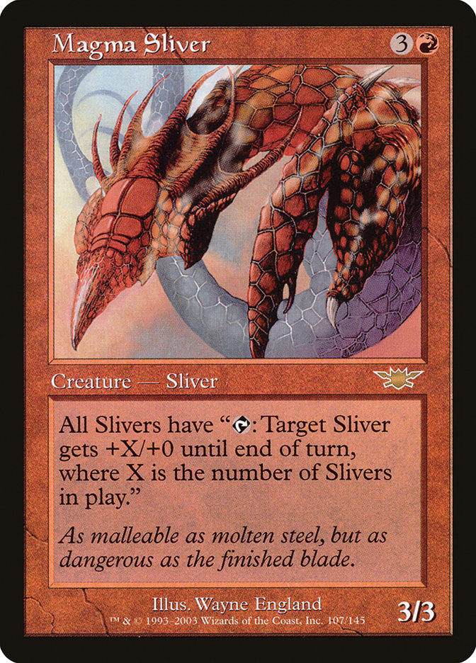 Magma Sliver [Legions] | Gamer Loot