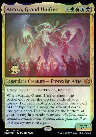 Atraxa, Grand Unifier [Phyrexia: All Will Be One Prerelease Promos] | Gamer Loot