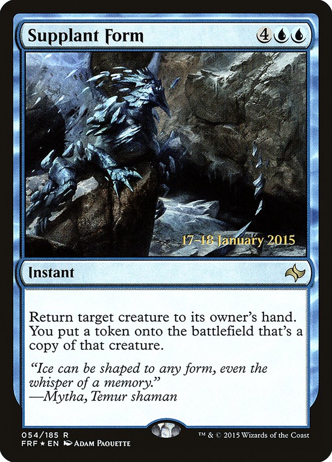 Supplant Form  [Fate Reforged Prerelease Promos] | Gamer Loot