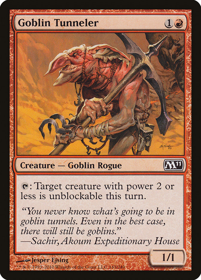 Goblin Tunneler [Magic 2011] | Gamer Loot