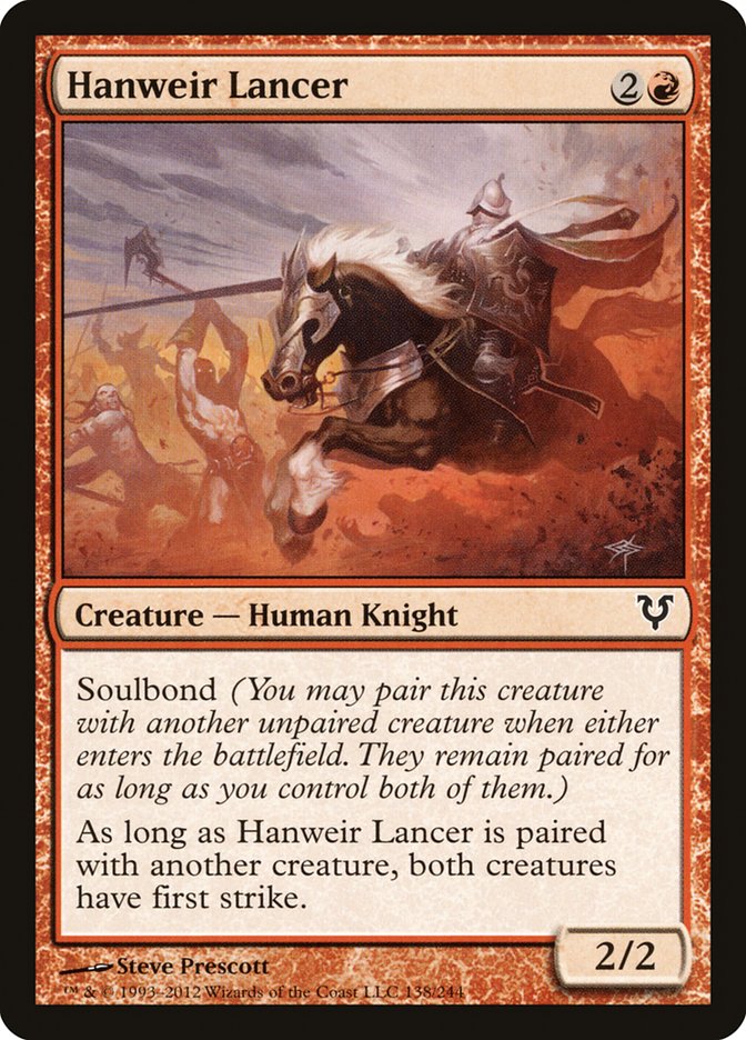 Hanweir Lancer [Avacyn Restored] | Gamer Loot