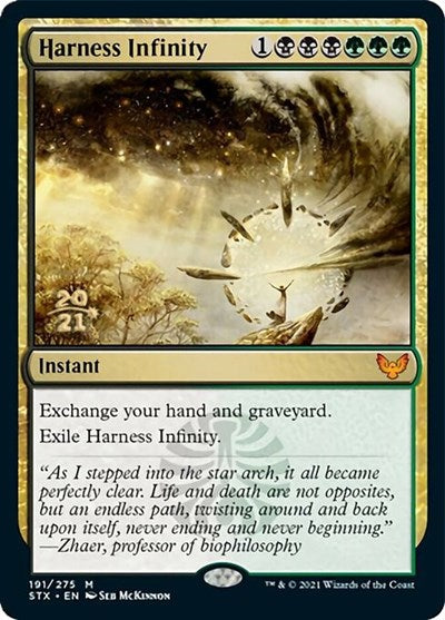 Harness Infinity [Strixhaven: School of Mages Prerelease Promos] | Gamer Loot