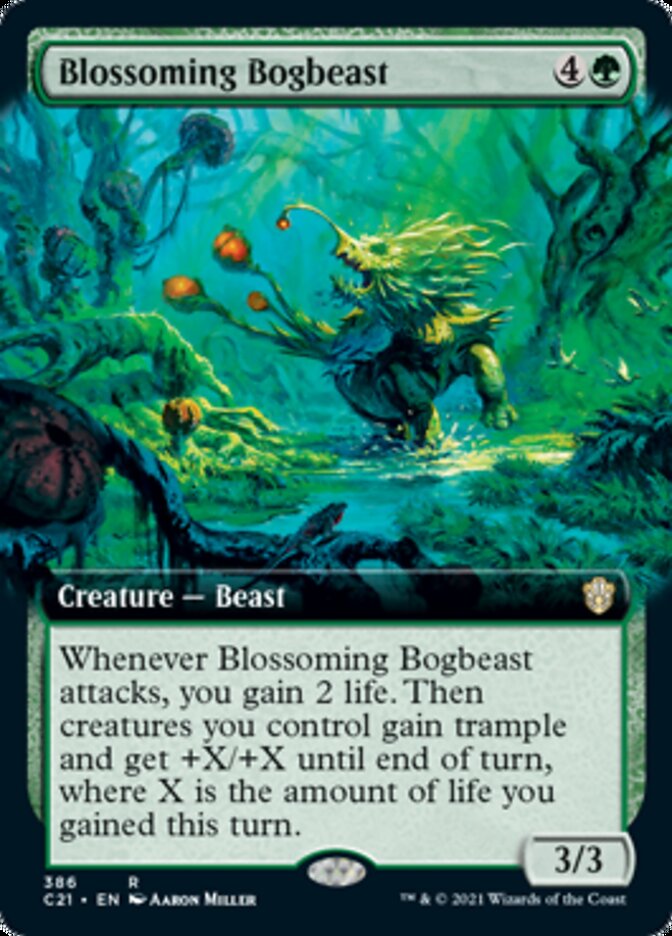 Blossoming Bogbeast (Extended) [Commander 2021] | Gamer Loot