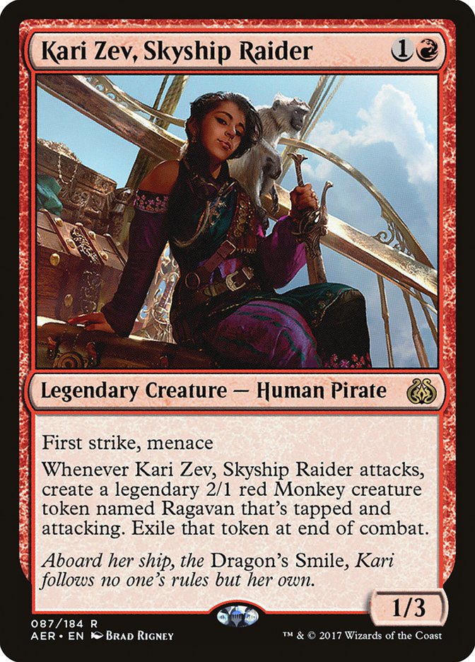 Kari Zev, Skyship Raider [Aether Revolt] | Gamer Loot