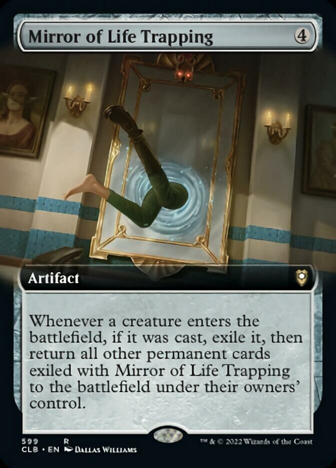 Mirror of Life Trapping (Extended Art) [Commander Legends: Battle for Baldur's Gate] | Gamer Loot
