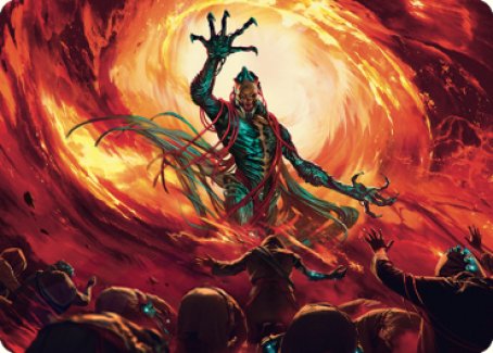 Gix, Yawgmoth Praetor Art Card [The Brothers' War Art Series] | Gamer Loot