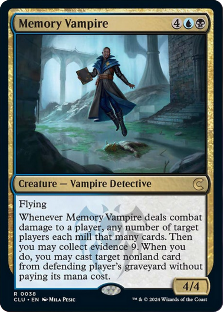 Memory Vampire [Ravnica: Clue Edition] | Gamer Loot