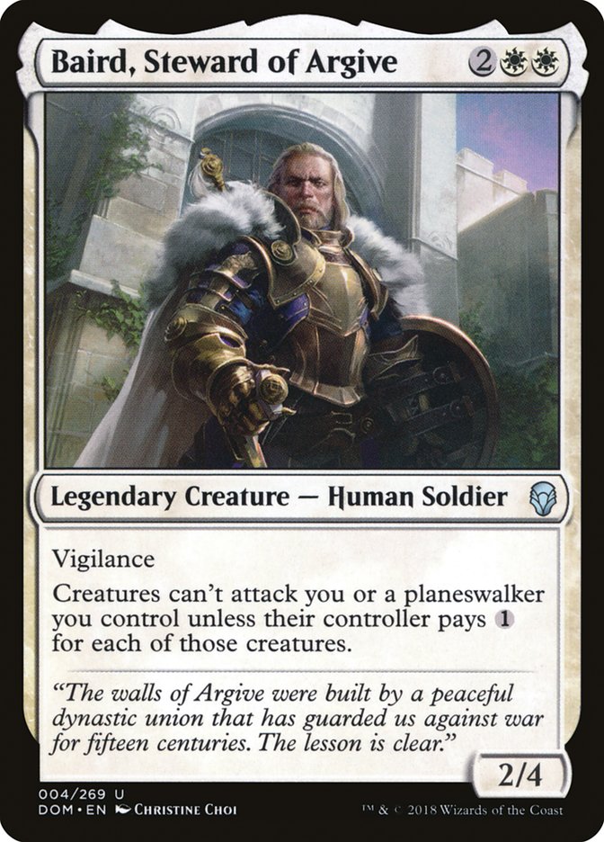 Baird, Steward of Argive [Dominaria] | Gamer Loot