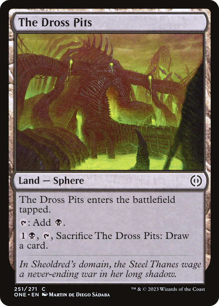 The Dross Pits [Phyrexia: All Will Be One] | Gamer Loot