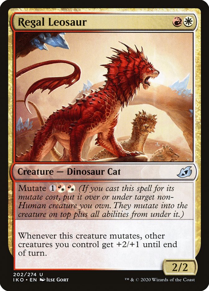Regal Leosaur [Ikoria: Lair of Behemoths] | Gamer Loot