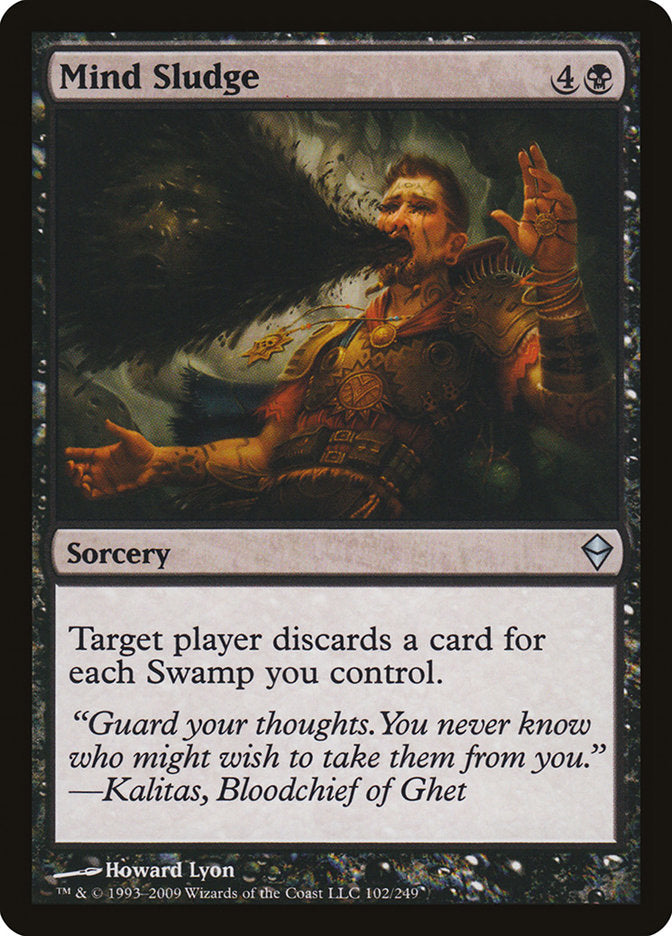 Mind Sludge [Zendikar] | Gamer Loot