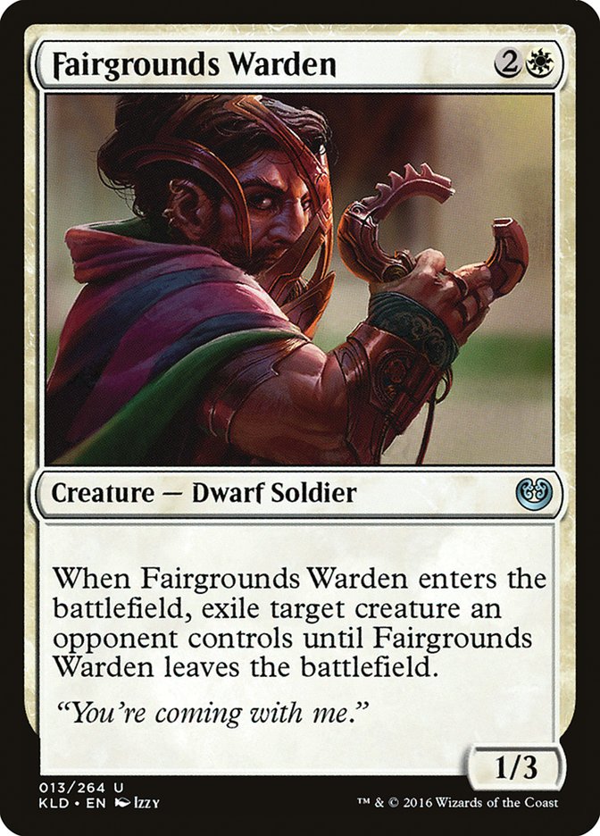 Fairgrounds Warden [Kaladesh] | Gamer Loot