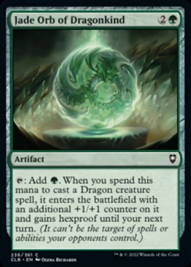 Jade Orb of Dragonkind [Commander Legends: Battle for Baldur's Gate] | Gamer Loot