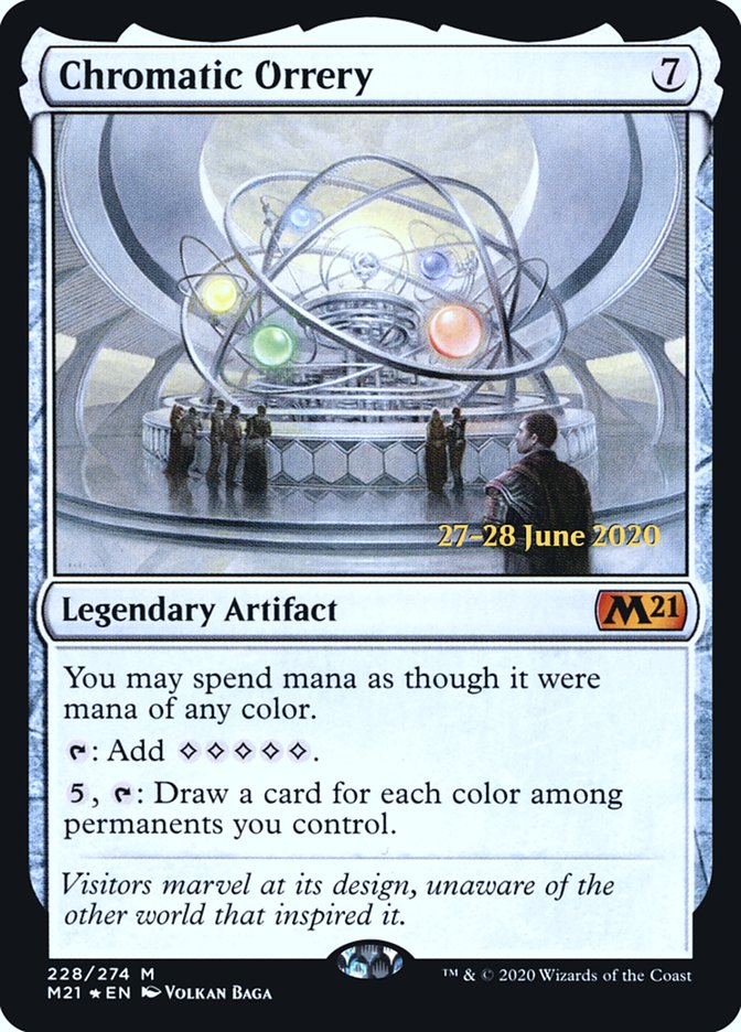 Chromatic Orrery  [Core Set 2021 Prerelease Promos] | Gamer Loot