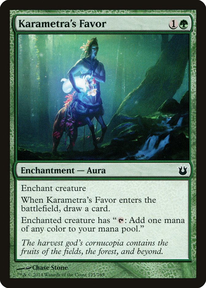 Karametra's Favor [Born of the Gods] | Gamer Loot