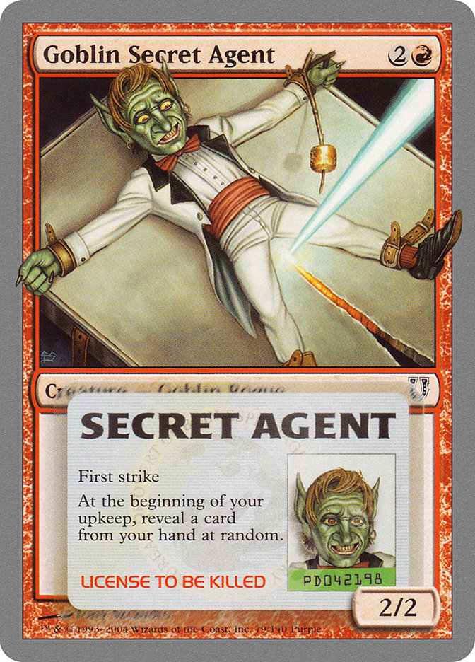 Goblin Secret Agent [Unhinged] | Gamer Loot