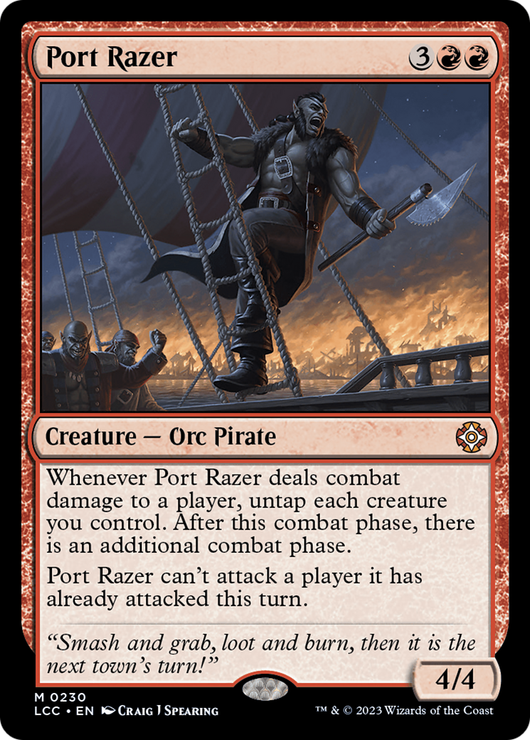 Port Razer [The Lost Caverns of Ixalan Commander] | Gamer Loot