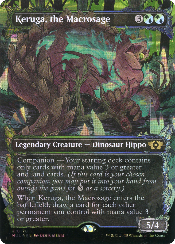 Keruga, the Macrosage (Halo Foil) [Multiverse Legends] | Gamer Loot