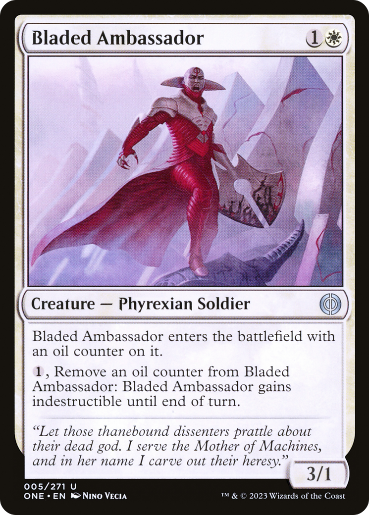 Bladed Ambassador [Phyrexia: All Will Be One] | Gamer Loot